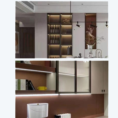 LED bajo la barra de luz del gabinete Modern Aluminio Stand LED Light for Showcase Display