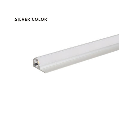 Elegante 3500K 12V luz de gabinete moderno con interruptor táctil y carcasa de aluminio