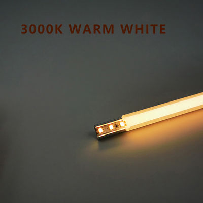 Lámpara de gabinete LED moderna de cristal blanco y negro 3500K con 80 CRI