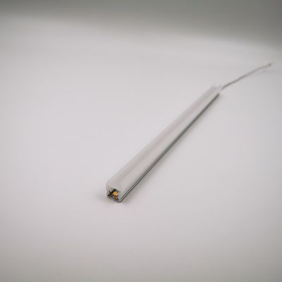 Luz de gabinete de aluminio de 12 V en blanco cálido para joyería y exhibición de vinos