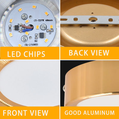 CRI Moderna luz de fondo LED atenuable con ángulo de haz ajustable