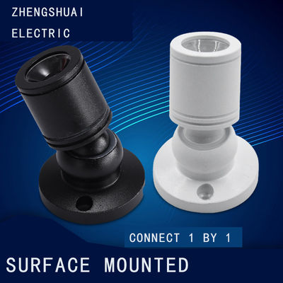 3W de aluminio LED Mini Spot Light Spotlight 80CRI 3000K/4000K/6000K Ángulo del haz