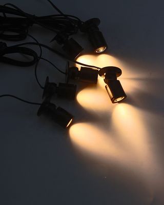 3W de aluminio LED Mini Spot Light Spotlight 80CRI 3000K/4000K/6000K Ángulo del haz
