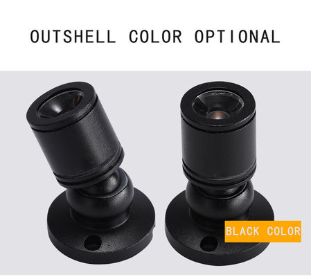 90lm/w 3W luz LED ajustable para el gabinete