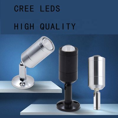 3W LED Mini Spot Light con cuerpo de lámpara de aluminio