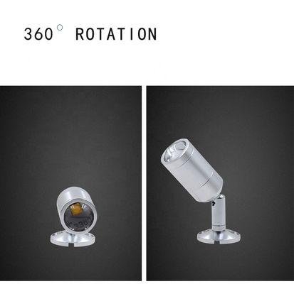 3W LED Mini Spot Light con cuerpo de lámpara de aluminio