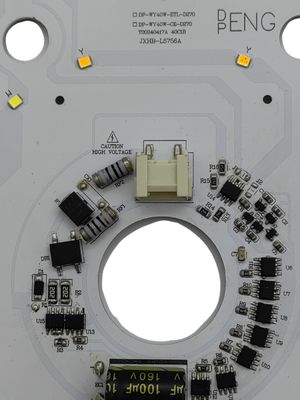 Luz de techo redonda LED de 270 mm con regulación de luz de reemplazo 120v Aluminio con certificado FCC,ETL,CB,CE,LVD,EMC