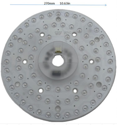 Luz de techo redonda LED de 270 mm con regulación de luz de reemplazo 120v Aluminio con certificado FCC,ETL,CB,CE,LVD,EMC