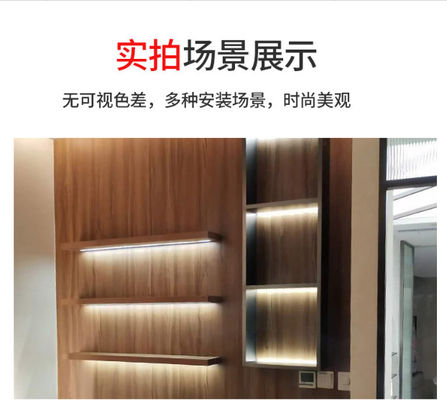 LED bajo la iluminación del gabinete de estilo moderno de aluminio de superficie montada LED