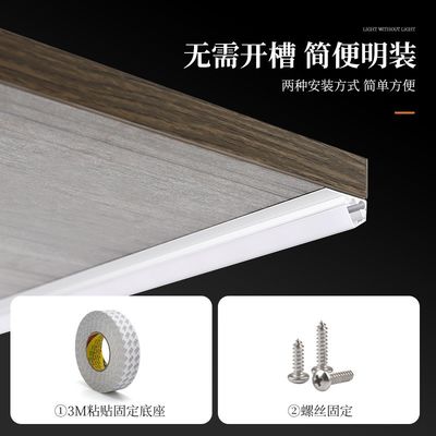 Armario de cocina LED Ultra brillante 35000 Hrs Armoiro de luces 10W / Meter Iluminación de paneles de superficie Blanco cálido 3500K
