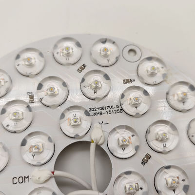 Protección contra sobretensiones de alta luminosidad 3KV Tres colores 9-25W Intercambio de luz de ventilador LED DOB Modulo de cambio de luz de ventilador de techo