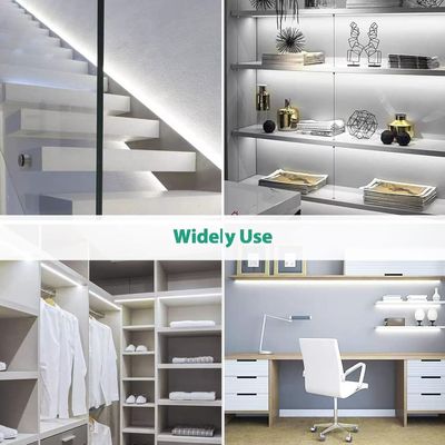 Lámparas de banda blanca LED de 16 ft / 5m Neon Light Strip 12V Flex Waterproof Neon LED Strip Silicona LED Neon Light para cocina dormitorio Decoración interior exterior Adaptador de alimentación No incluido
