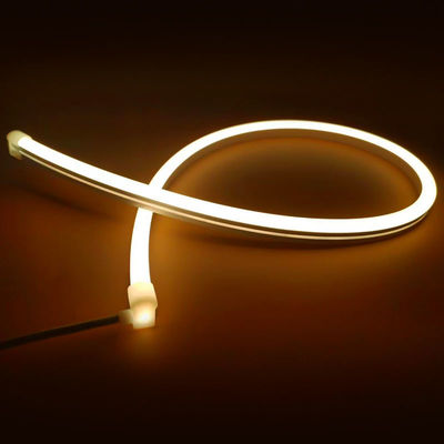 Luz de banda de neón 3*8 4*8 6*12 3mm 4mm 6mm 8mm 10mm 16mm 12V 24V Tubo de silicona con cuerda de neón