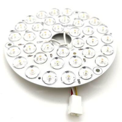 Alta luminosidad 230V 15W 110MM 36V 3CCT Parte de repuesto ventilador de techo placa de PCB controlador menos módulos LED atenuación y ajuste de color