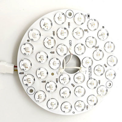 Alta luminosidad 230V 15W 110MM 36V 3CCT Parte de repuesto ventilador de techo placa de PCB controlador menos módulos LED atenuación y ajuste de color