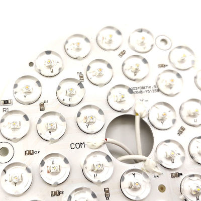 Alta luminosidad 230V 15W 110MM 36V 3CCT Parte de repuesto ventilador de techo placa de PCB controlador menos módulos LED atenuación y ajuste de color