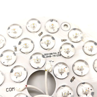 Alta luminosidad 230V 15W 110MM 36V 3CCT Parte de repuesto ventilador de techo placa de PCB controlador menos módulos LED atenuación y ajuste de color