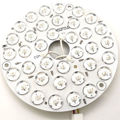 Alta luminosidad 230V 15W 110MM 36V 3CCT Parte de repuesto ventilador de techo placa de PCB controlador menos módulos LED atenuación y ajuste de color