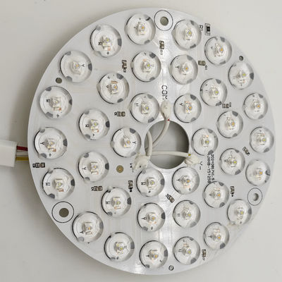Alta luminosidad 230V 15W 110MM 36V 3CCT Parte de repuesto ventilador de techo placa de PCB controlador menos módulos LED atenuación y ajuste de color