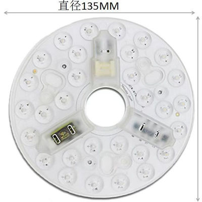 ERP Rosh módulos LED 5CCT 12W / 18W / 24W DIP interruptor ventilador de luz de techo con poder de bruja reemplaza el módulo LED
