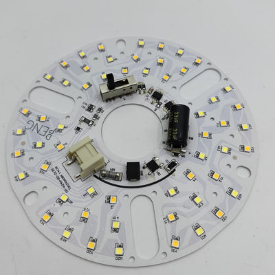 5CCT 18W/24W DIP Switch Ventilador de luz de techo con Witch Power reemplaza el módulo LED 120V Kit de actualización del panel del ventilador de techo con módulos DOB