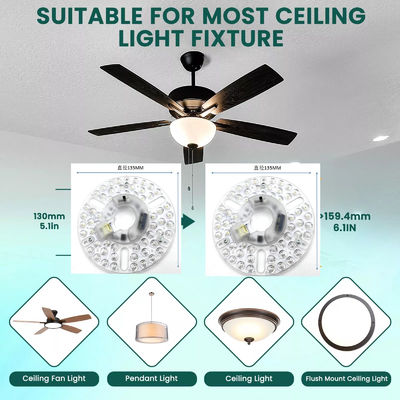 CE ERP 230V 24W 5CCT Modulo de techo con LED ajustable Control de inducción por radar