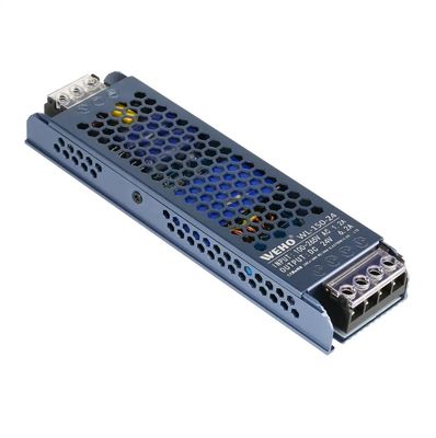 AC a DC Fuente de alimentación ultra delgada y delgada 12V / 24V 60W 100W 150W Conducción LED Fuente de alimentación de conmutación para caja de estaño de luz de tira LED