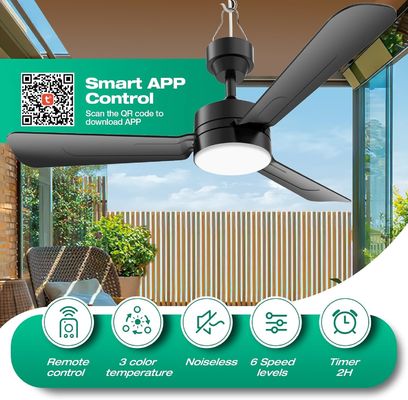 Ventiladores de techo con luces,Luz de ventilador LED de 36 pulgadas colgando con gancho,Ventilador de techo tipo gancho,Luz de ventilador de techo con enchufe,40W,3000-6500k,Remote Control,Ventilador portátil para cama de campamento,Patio,(Negro)