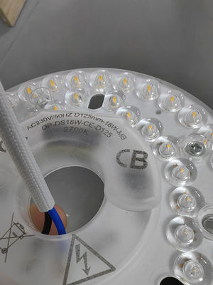 Reemplazo de la luz del ventilador de techo LED: nuevos productos: dia125mm color único 2700K, certificación CE ROHS ERP aprobada