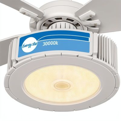 Reposición de luz LED de ventilador de techo con certificación Energy Star 3000K