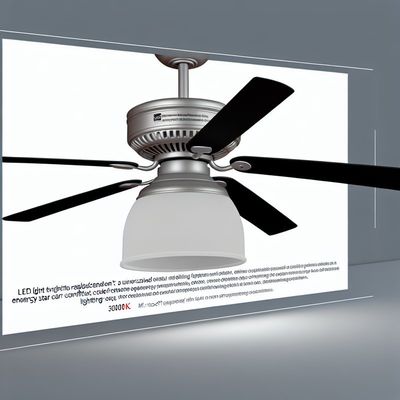 Reemplazo de luz LED de ventilador de techo universal - 3000K, certificado Energy Star