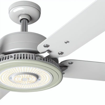 Reemplazo de la luz del ventilador de techo LED de PCB de aluminio - 135mm Dia, 3000K Blanco Caliente