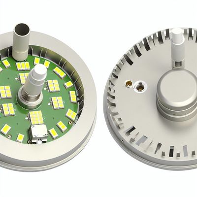 Reemplazo de luz LED PCB de aluminio 3000K para ventilador de techo Dia135mm