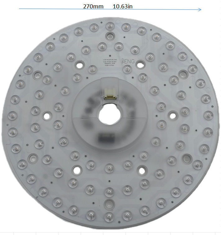 10.63" 270 mm redondo LED luz de techo de reemplazo 120v lámparas de ventilador de techo FCC ETL CB CE LVD EMC Certificado