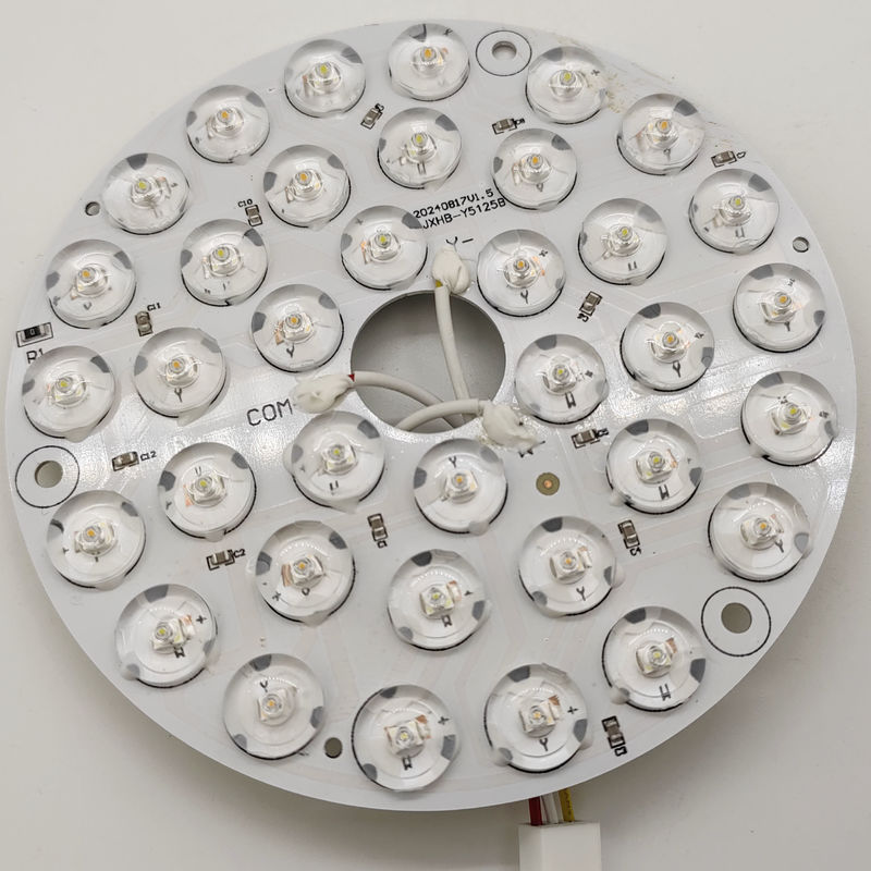 Protección contra sobretensiones de alta luminosidad 3KV Tres colores 9-25W Intercambio de luz de ventilador LED DOB Modulo de cambio de luz de ventilador de techo