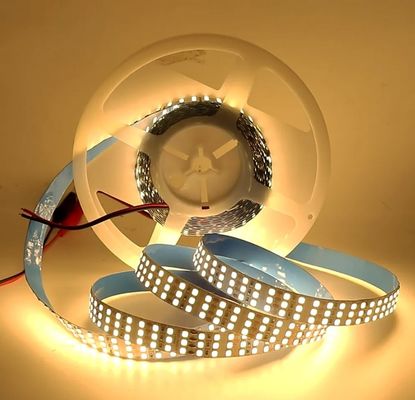 Luz de banda de 2835 led 360led/m 3 filas 12V IP20 IP65 Luz de banda flexible 16mm Ancho 45W 3528 led Luz de banda