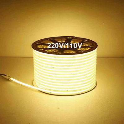 110V 220V Correa de luz LED a prueba de agua con pegamento de PVC personalizable Azul / Hielo Azul / Blanco / Verde / Púrpura / Dorado / Rosa